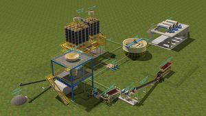 Advanced Silica Sand Processing Plant for International Mining Standards