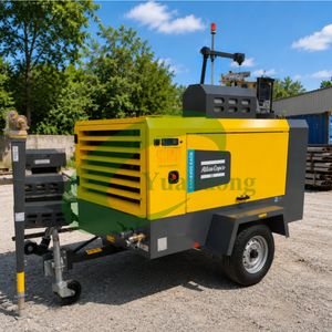 Industrial Atlas Copco Xahs 350 Portable Diesel Screw Air Compressor