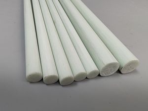 Flexible Fiberglass Rod Stake Bar Solid FRP Rebar Lightweight Corrosion Resistant Durable Construction Material Welding Bending