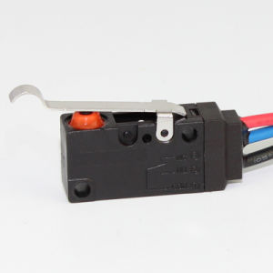 Arc Lever IP67 Waterproof Micro Limit Switch with Wire Leads