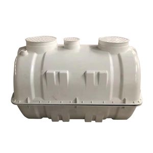 Underground Domestic Sewage Treatment System, 2500 Liters Fiberglass FRP GRP SMC Molded Septic Tank