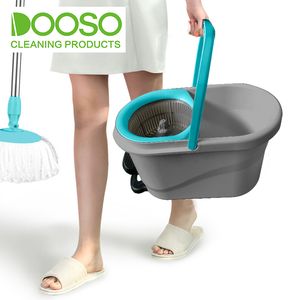 360 Degree Rotating Magic Easy Microfiber Foot Pedal Spin Mop and Bucket Set for Floor Cleaning
