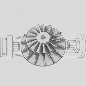 OEM Precision Custom Machining 3D Printing Parts Metal Plastic Product