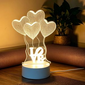 Custom Anime Cartoon 3D LED Night Light, Popular Home Decor LED Lamp
