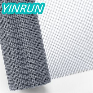 Durable Fire Resistance Grey Fiberglass Window Screen 4'*100'
