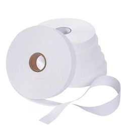 Discounted Price Custom Thermal Transfer Printing Garment Textile Nylon Taffeta Wash Care Label 30*200m