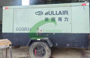 High Pressure Diesel Mobile Screw Compressor 600rh, 600cfm/ 17.0 M3/Min, 600psi/ 17.2 Bar