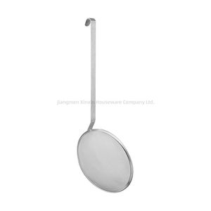 Long-Handle Fat Skimmer Spoon Fine Mesh Food Strainer Cooking Frying Kitchen Utensil Wire Strainer Scoop Pasta