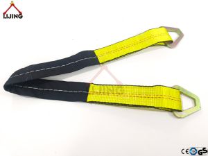 Heavy Duty Tow Strap with Hooks Recovery Strap Car Transport Trailer