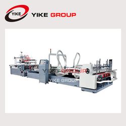 Yk-1224A Automatic Carton Box Folder Gluer Machine for Corrugated Box