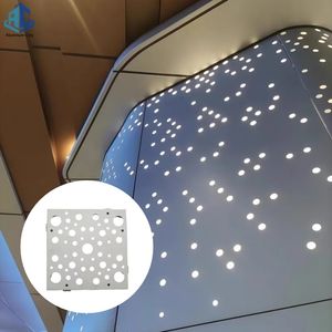 Decorative Laser Cut Aluminum Facade for Curtain Wall & Building Cladding