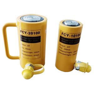 Single Acting Aluminum Hydraulic Cylinders Jack 10-200t