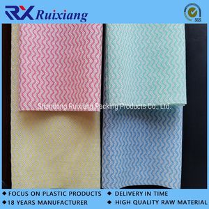 Custom PP Spunlace Non Woven Fabric Disposable Kitchen Cleaning Towel Kitchen Wipes