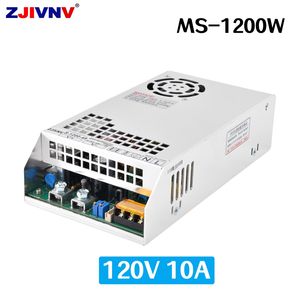 1200W 120V 10A Switching Power Supply for Industrial, LED Used AC 110V or 220V Input AC to DC 120V S-1200-120