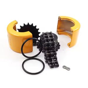 Kc Flexible Roller Chain Coupling 6018 with Chain and Sprocket for Machinery