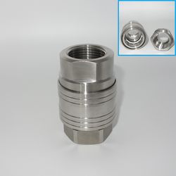 Naiwo Factory No Valve Coupling Water Gun Quick Coupler Hydraulic Quick Connector