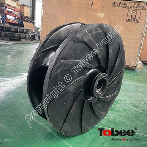 Silica Sand Pump Rubber Impeller with Elastomer Rubber