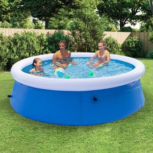 Outdoor Large Size Round Inflatable Above Ground Swimming Pools with Filter Pump