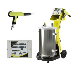 Metal Plating Paint Manual Powder Coating Equipment with Spray Gun