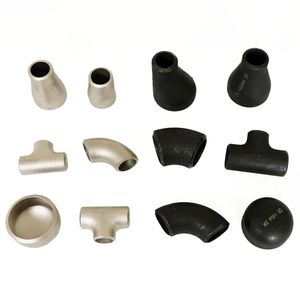 Butt Weld Pipe Fittings Elbows Tees Reducer Cap