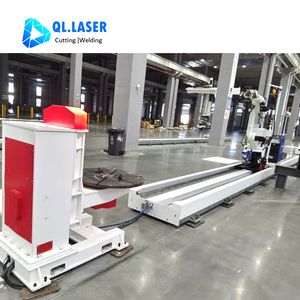 7axis Rail Robot Welding Machine for H Beam