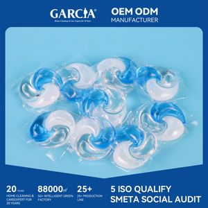 3 in 1 Laundry Detergent Pods High Concentrated Washing Capsules Convenient Eco-Friendly