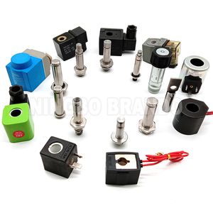 Solenoid Valve Coil And Armature Plunger 12V 24V DC 48V 110V 115V 120V 220V 230V 240V 380V AC