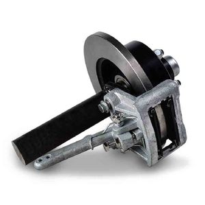 PCD 5-114.3 Trailer Hub Spindle Stub Axle with Mechanical Disc Brakes