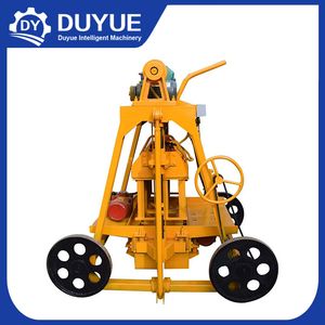 Qmy4-45 Small Mobile Concrete Brick Machine, Hollow Block Making Machine