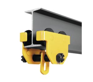 2t Hand-Push Plain Trolley Manual Geared Trolley for Lifting Hoist