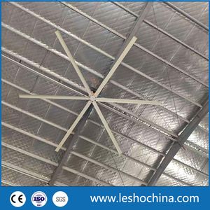 Huge Aluminum Alloy Hvls Ceiling Fan for Warehouse Cooling
