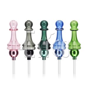 Esigo Glass New Design Detachable Chess Shape Nectar Collector Glass Water Pipe Smoking Accessories