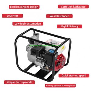 3in 3.6L Petrol Gasoline Water Transfer Pump 6.5HP 8m Garden Irrigation Swimming Cleaning Pump