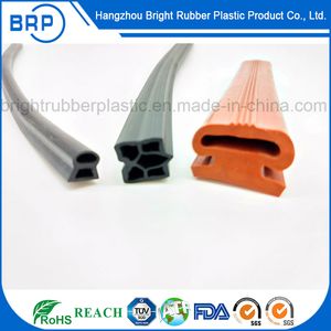 Rubber Extrusion Strip Profile Custom Silicone Sponge Extrusion Parts Used for Sealing