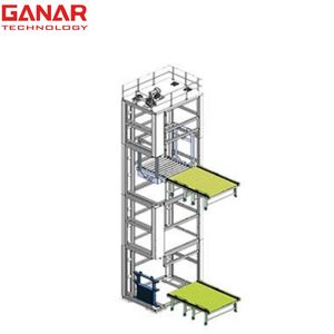 Automatic Reciprocating Vertical Lift for Pallet Case Carton Box