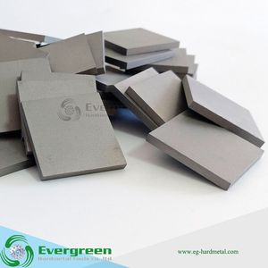 Factory Price Cemented Tungsten Carbide Strips with Angles for Cutting Tool Solid Metal Sheet