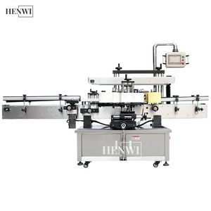 Automatic Box Square Flat Square Round Bottle Double Side Labeling Machine for Oil Bottle Label Sticking Machine