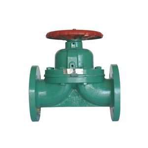 G41W Cast Iron Manual Diaphragm Valve Flanged Connection with NBR Seat Pn16