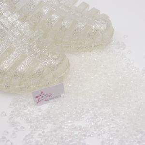 Crystal PVC Granules PVC Pellets for Sandal Export Africa