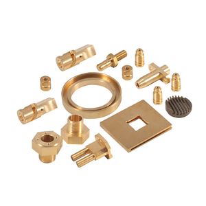 OEM ODM Hot Sell Small Brass Precision Copper CNC Turning Lathe Machined Parts