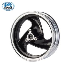Motorcycle Parts Front and Rear Steel Ring Big Three Leaf Aluminum Wheel Hub for 2.50-10