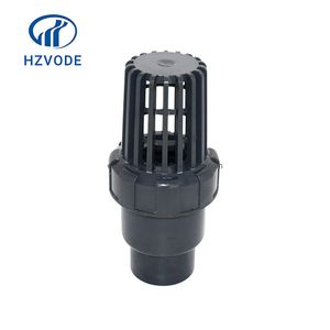 UPVC Plastic Bottom Valve with DIN Standard for Industrial Water Treatment Fitting