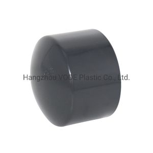 UPVC Plastic Cap with DIN Standard for Water Supply Fitting