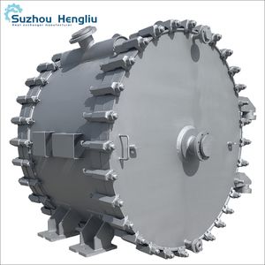 High Efficiency Industrial Wastewater Wide Channel Spiral Exchanger