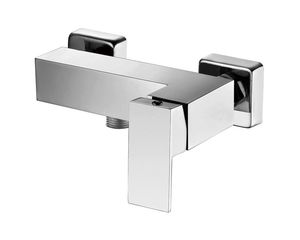 Bathrooms H59 Brass Shower Mixer, White Shower Mixer Faucet