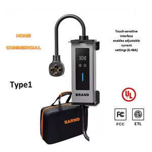 Factory Direct Sales Customizable 240V 11kw Portable Car EV Charger