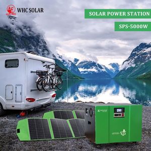 5KW Outdoor Solar Power Station Off Grid Solar Generator Portable Solar System