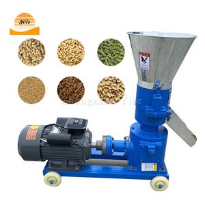 Animal Chicken Feed Pellet Machine Extruder Granule Mill Pig Poultry Pelletizer Feed Machine