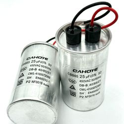 Hongyi 15UF 450V Motor Run Cbb65 Capacitor for Water Pump Heat Pump