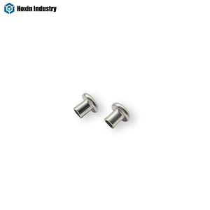 Custom Fasteners Stainless Steel Hollow Disc Contact Blind Tube Rivets with Deep Drawing Cold Heading Forming for (Sleeves / Bushings)